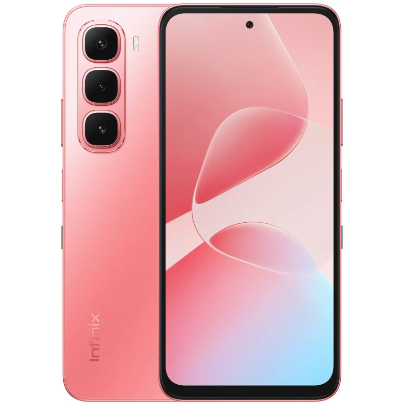 Smartphone Infinix HOT 60i 4G / 6 Go / 128 Go / Neon Red - photo 1