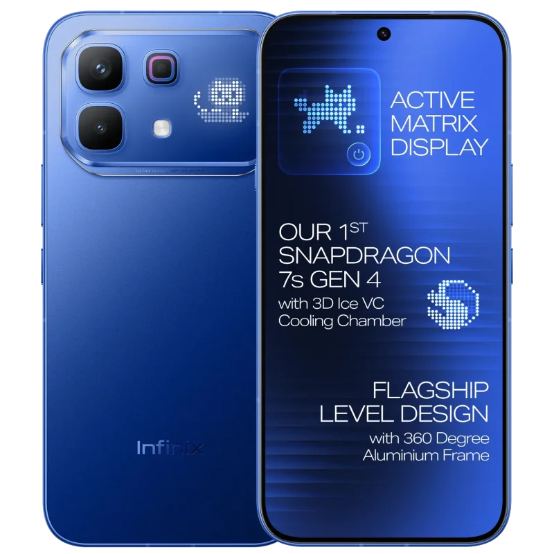 Smartphone Infinix Note 60 Pro 5G / 24 Go / 256 Go / Bleu + Écouteurs sans fil Infinix XE28 offerts - photo 2