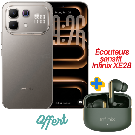 Smartphone Infinix Note 60 Pro 5G / 24 Go / 256 Go / Bleu + Écouteurs sans fil Infinix XE28 offerts - variant NOTE60PRO_5G-12-256G-SL - photo 4
