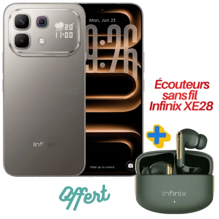 Smartphone Infinix Note 60 Pro 5G / 24 Go / 256 Go / Bleu + Écouteurs sans fil Infinix XE28 offerts - variant NOTE60PRO_5G-12-256G-SL - photo 4