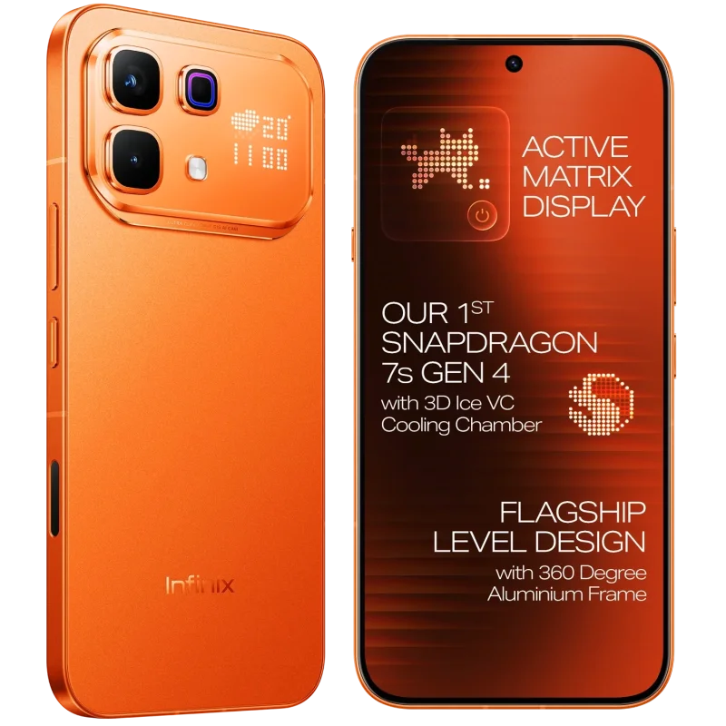 Smartphone Infinix Note 60 Pro 5G / 24 Go / 256 Go / Bleu + Écouteurs sans fil Infinix XE28 offerts - variant NOTE60PRO_5G-12-256G-OR - photo 5