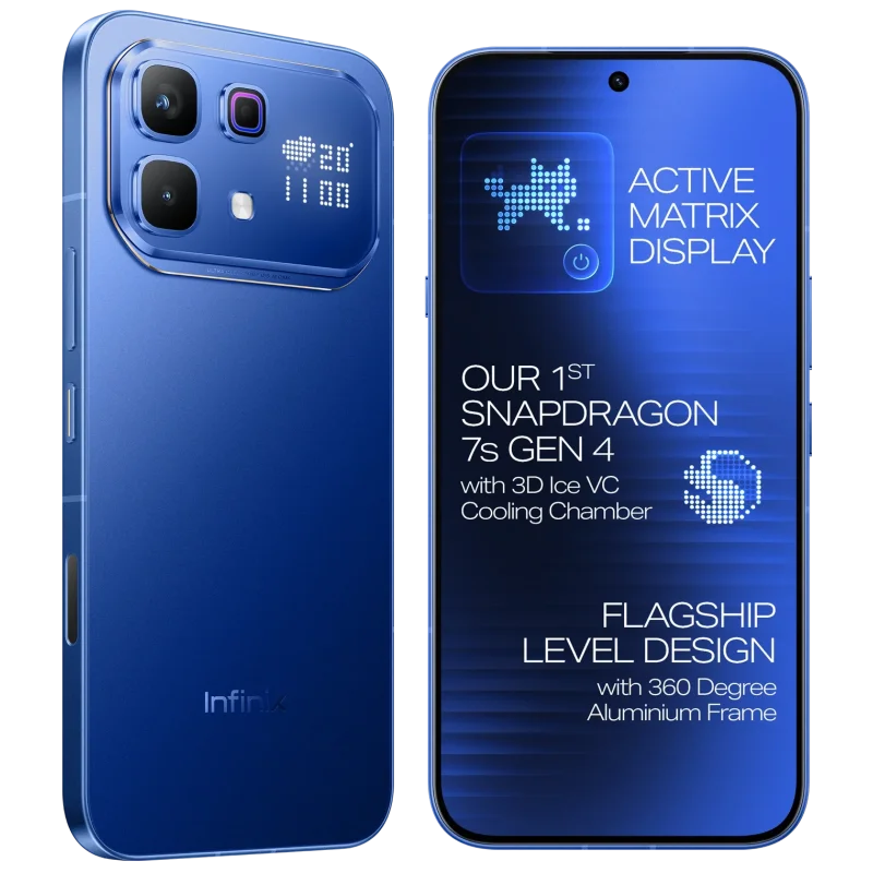 Smartphone Infinix Note 60 Pro 5G / 24 Go / 256 Go / Bleu + Écouteurs sans fil Infinix XE28 offerts - photo 5