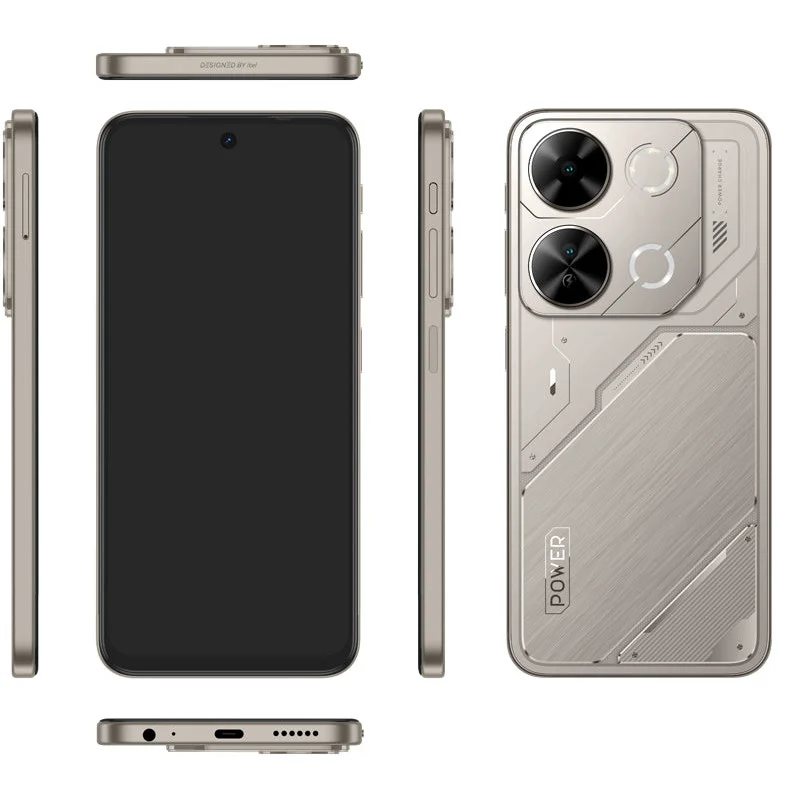 SMARTPHONE ITEL P65 / 12Go / 256 Go / Gris