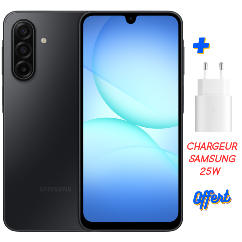 Smartphone Samsung Galaxy A17 5G / 12Go / 128 Go / Noir