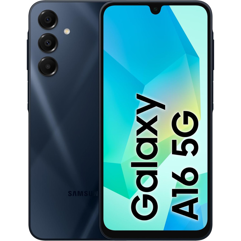 Smartphone Samsung Galaxy A16 5G / 16 Go / 256 Go / Bleu Nuit