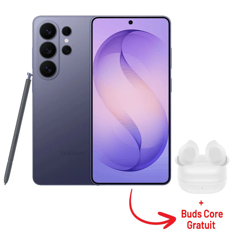 Smartphone Samsung Galaxy S26 Ultra 5G / 12 Go / 256 Go / Violet + Buds Core Gratuit