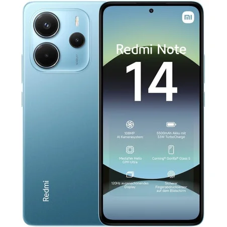 Smartphone XIAOMI Redmi Note 15 4G / 6 Go / 128 Go / Bleu glacier - variant NOTE14-6-128G-BL - photo 7
