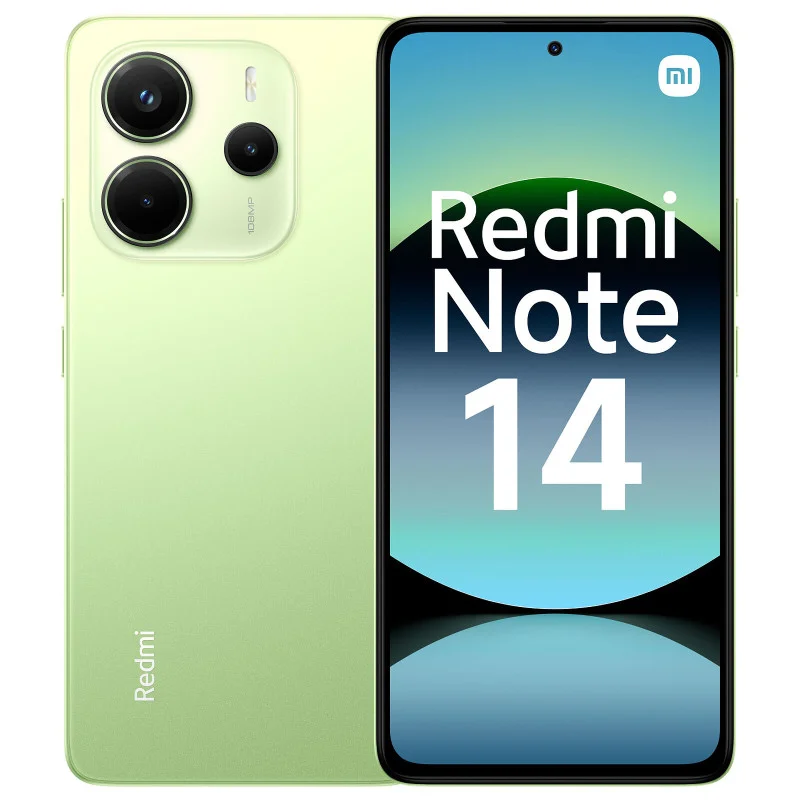Smartphone XIAOMI Redmi Note 14 / 4G / 8 Go / 256 Go / Vert
