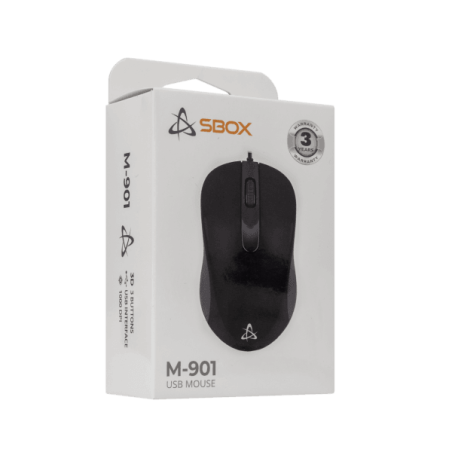 SOURIS Filaire OPTIQUE SBOX NOIR - photo 8