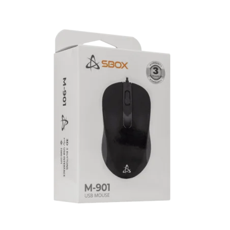 SOURIS Filaire OPTIQUE SBOX NOIR - photo 8
