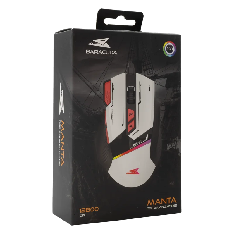 Souris Gaming Baracuda BGM-041 MANTA / Noir - variant MANTA-W - photo 6
