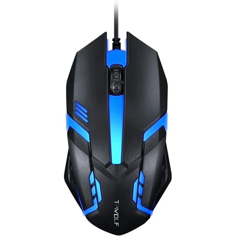 Souris Gaming T-WOLF V7 - Noir - variant V1 - photo 1