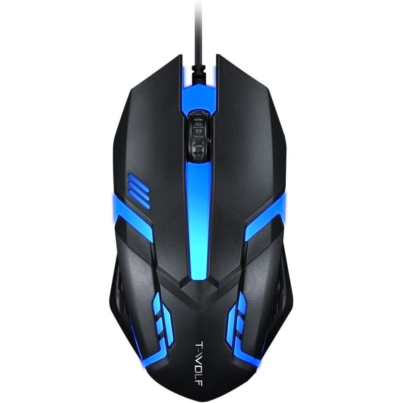 Souris Gaming T-WOLF V7 - Noir - variant V1 - photo 4