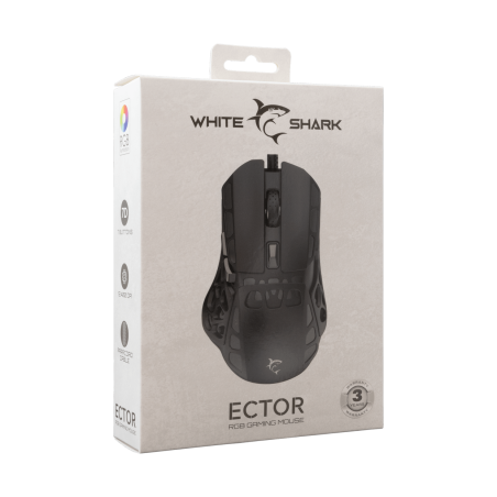 Souris Gaming White Shark  GM-5016 / 12 400 DPI /  Noir - photo 18
