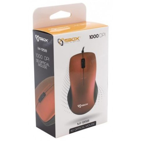 Souris optique 3D SBOX M-958R / Rouge - photo 11