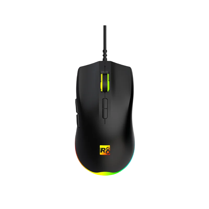 SOURIS OPTIQUE R8 7D / RGB / G201 / BLACK