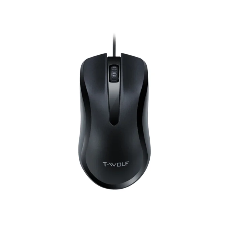 Souris Optique USB T-WOLF V12 - Noir