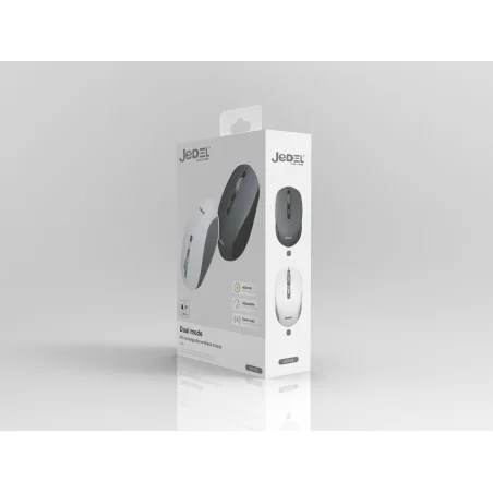 Souris sans fil BLUETOOTH JeDEL RECHARGEABLE+SILENT 4D /1600DPI WD156 / Gris - photo 11