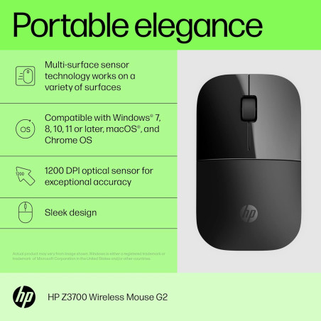 Souris sans fil HP Z3700 / Bleu - variant X7Q44AA - photo 14