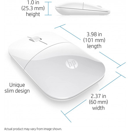 Souris sans fil HP Z3700 / Bleu - variant V0L80AA - photo 17