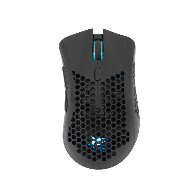 Souris Gaming sans fil White Shark  LIONEL GM-5012 / 10 000 DPI / Noir - photo 1