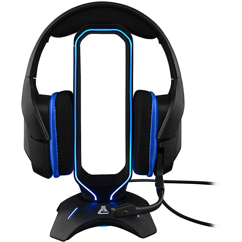 SUPPORT CASQUE G-LAB RGB 2USB UB / BLACK - photo 3