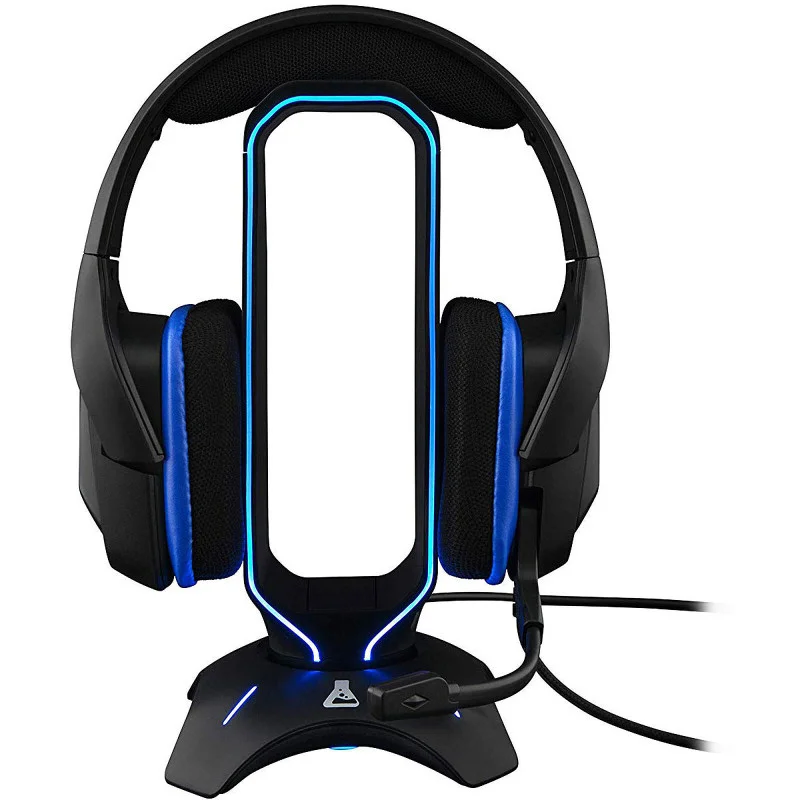 SUPPORT CASQUE G-LAB RGB 2USB UB / BLACK - photo 3