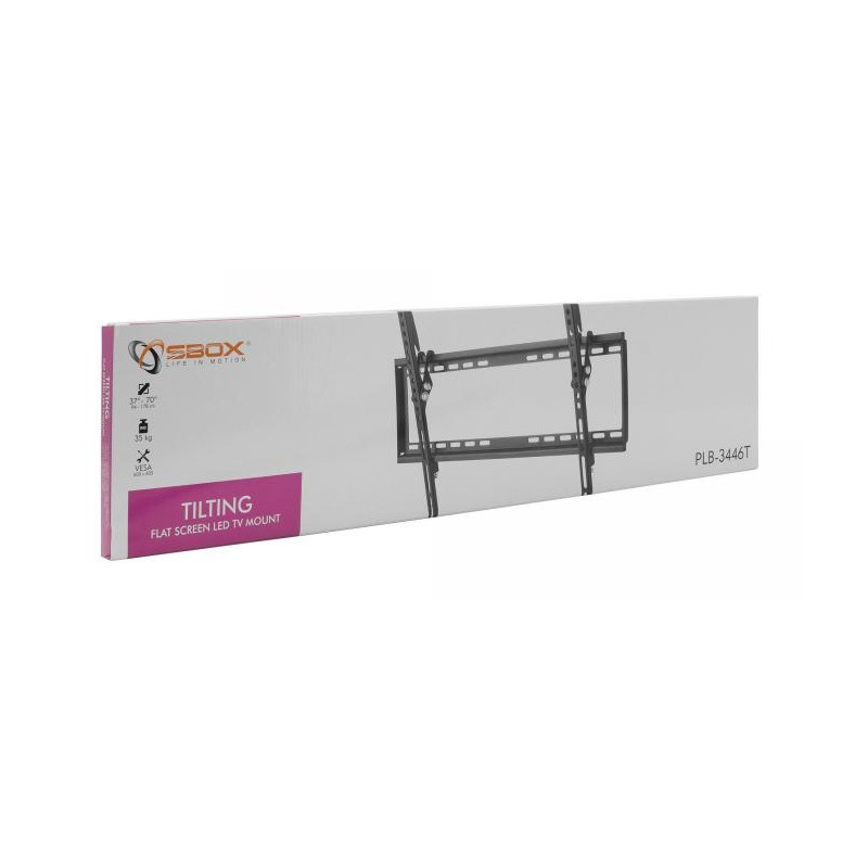 Support Mural Universel avec Inclinaison SBOX PLB-3446T / 37"-70"