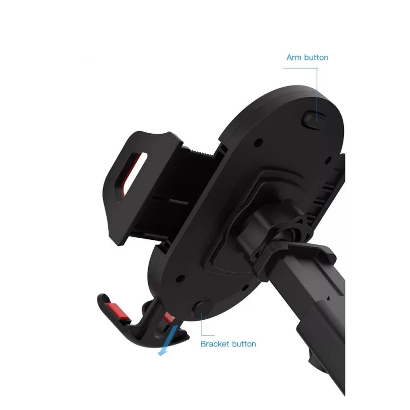 Support voiture XO C77 noir avec ventouse