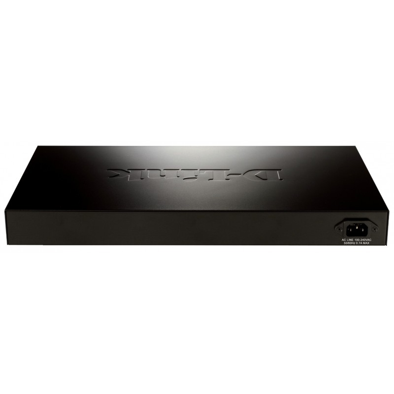 Switch D-Link DES-1210-28 24 ports 10/100 Mbps + 4 ports Gigabit