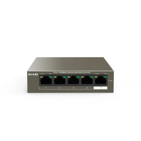 SWITCH DE BUREAU Tenda TEF1105P-4-63W  - 5 ports 10/100 Mbps avec PoE 4 ports - photo 6