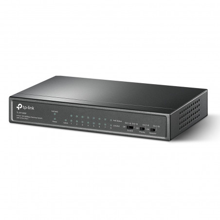 Switch de bureau TP-Link 5 ports 10/100 Mbps avec 4 ports PoE - variant TL-SF1009P - photo 7