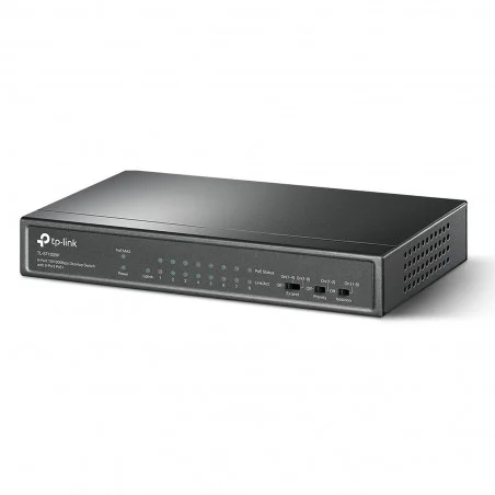Switch de bureau TP-Link 5 ports 10/100 Mbps avec 4 ports PoE - variant TL-SF1009P - photo 7