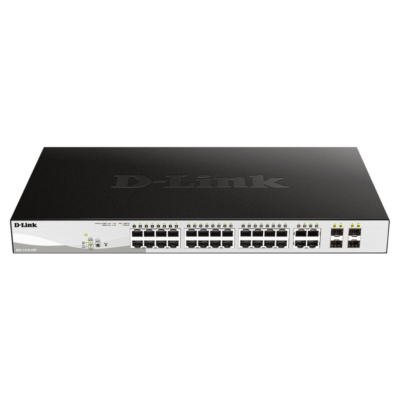 Switch POE D-Link Smart DGS-1210-28P/E / 24 Ports