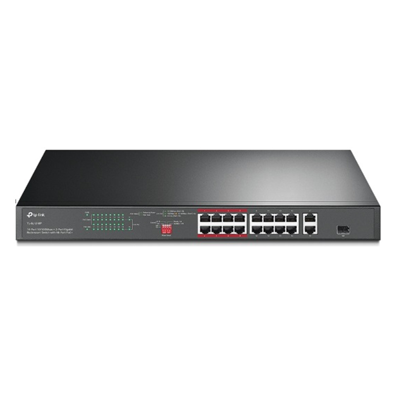 Switch TP-LINK 16 ports 10/100 Mbps + 2 ports Gigabit + 1 Ports SFP - TP-Link - photo 1