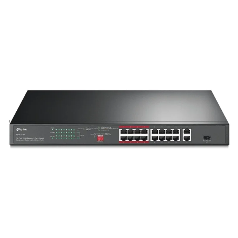Switch TP-LINK 16 ports 10/100 Mbps + 2 ports Gigabit + 1 Ports SFP - TP-Link - photo 1
