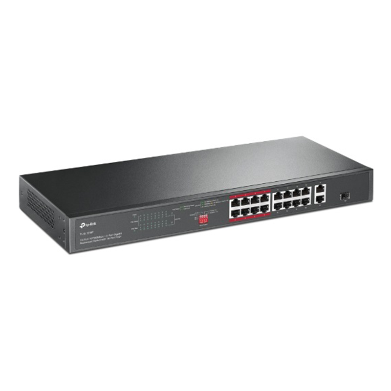 Switch TP-LINK 16 ports 10/100 Mbps + 2 ports Gigabit + 1 Ports SFP - TP-Link - photo 2