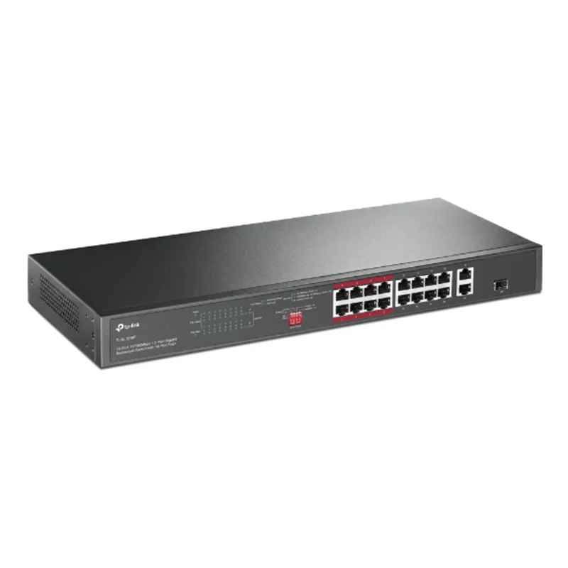 Switch TP-LINK 16 ports 10/100 Mbps + 2 ports Gigabit + 1 Ports SFP - TP-Link - photo 2