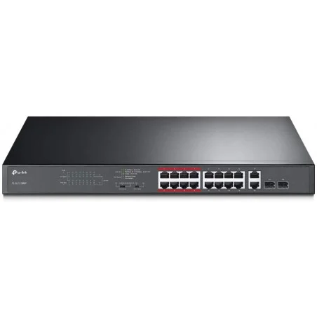 Switch TP-LINK 16 ports 10/100 Mbps + 2 ports Gigabit + 1 Ports SFP - variant TL-SL1218MP - photo 5