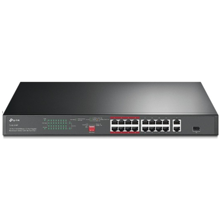 Switch TP-LINK 16 ports 10/100 Mbps + 2 ports Gigabit + 1 Ports SFP - TP-Link - photo 6