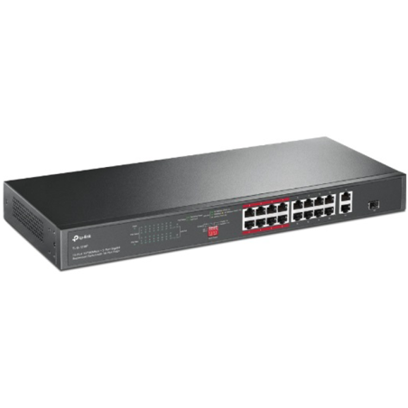 Switch TP-LINK 16 ports 10/100 Mbps + 2 ports Gigabit + 1 Ports SFP - TP-Link - photo 7