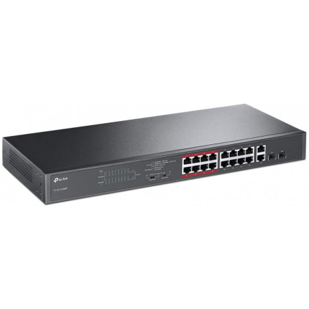 Switch TP-LINK 16 ports 10/100 Mbps + 2 ports Gigabit + 1 Ports SFP - variant TL-SL1218MP - photo 8