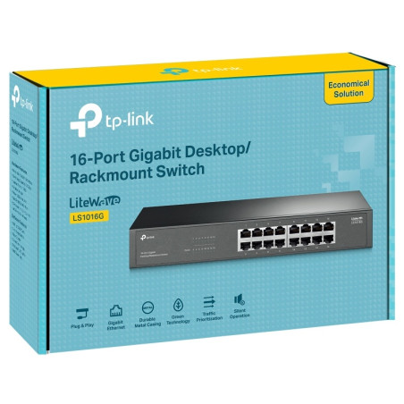 Switch TP Link 24 Ports Rackable Giga - variant TL-LS1016G - photo 14