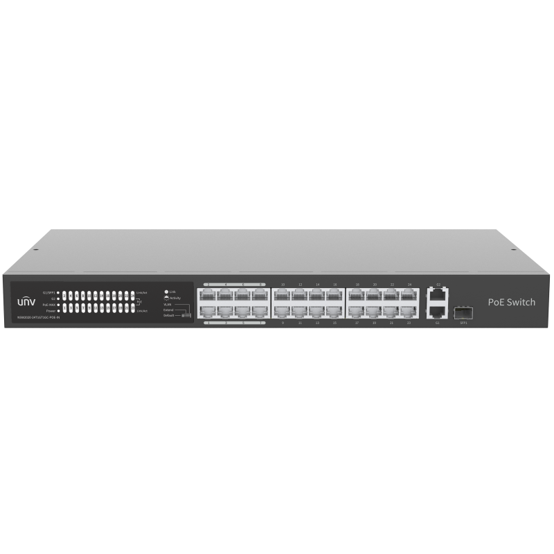 Switch Uniview 24×100Mbps PoE ports 2PORT 10/100/1000