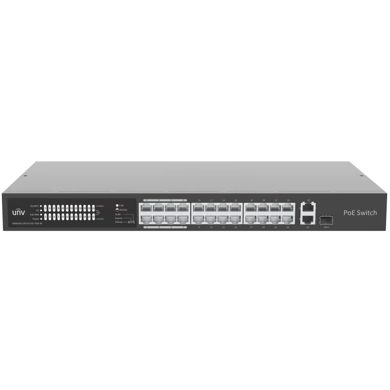 Switch Uniview 24×100Mbps PoE ports 2PORT 10/100/1000