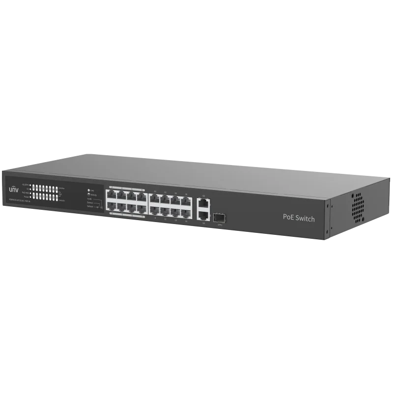 Switch Uniview 16×100Mbps PoE ports 2PORT 10/100/1000 - photo 2