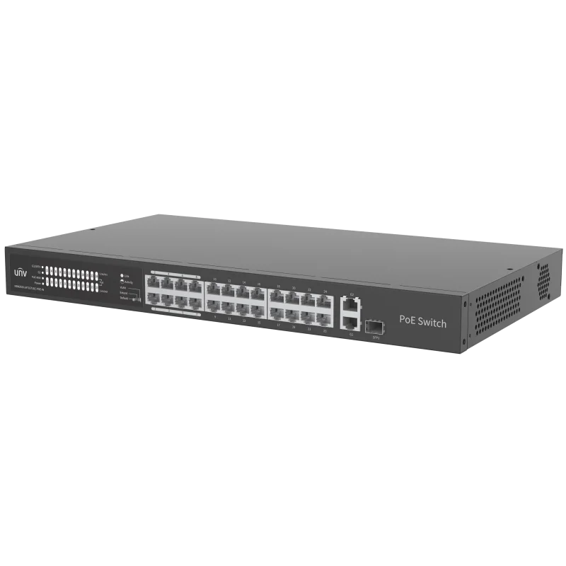 Switch Uniview 24×100Mbps PoE ports 2PORT 10/100/1000