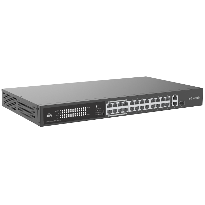 Switch Uniview 24×100Mbps PoE ports 2PORT 10/100/1000