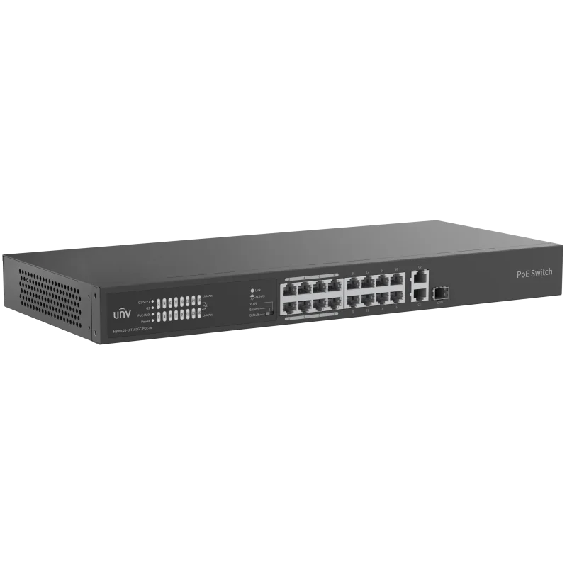 Switch Uniview 16×100Mbps PoE ports 2PORT 10/100/1000 - photo 3