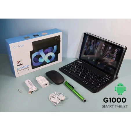 Tablette G-VILL G1000 WIFI 16G / 512G 10.1" KEYBORD-MICRO-SOURIS-ETUI-PEN / Gold - variant G-VILL-G1000-PR - photo 6